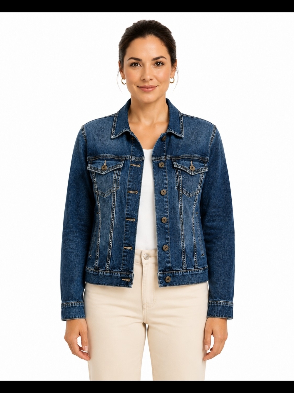 Vince Camuto Dark Blue Denim Jacket